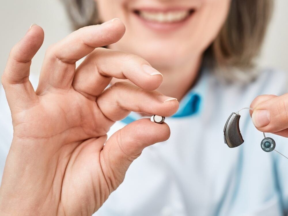 Zinc-air hearing aid batteries in sizes 10, 312, 13, and 675 stocked at Advanced EARGEAR in Akron, OH